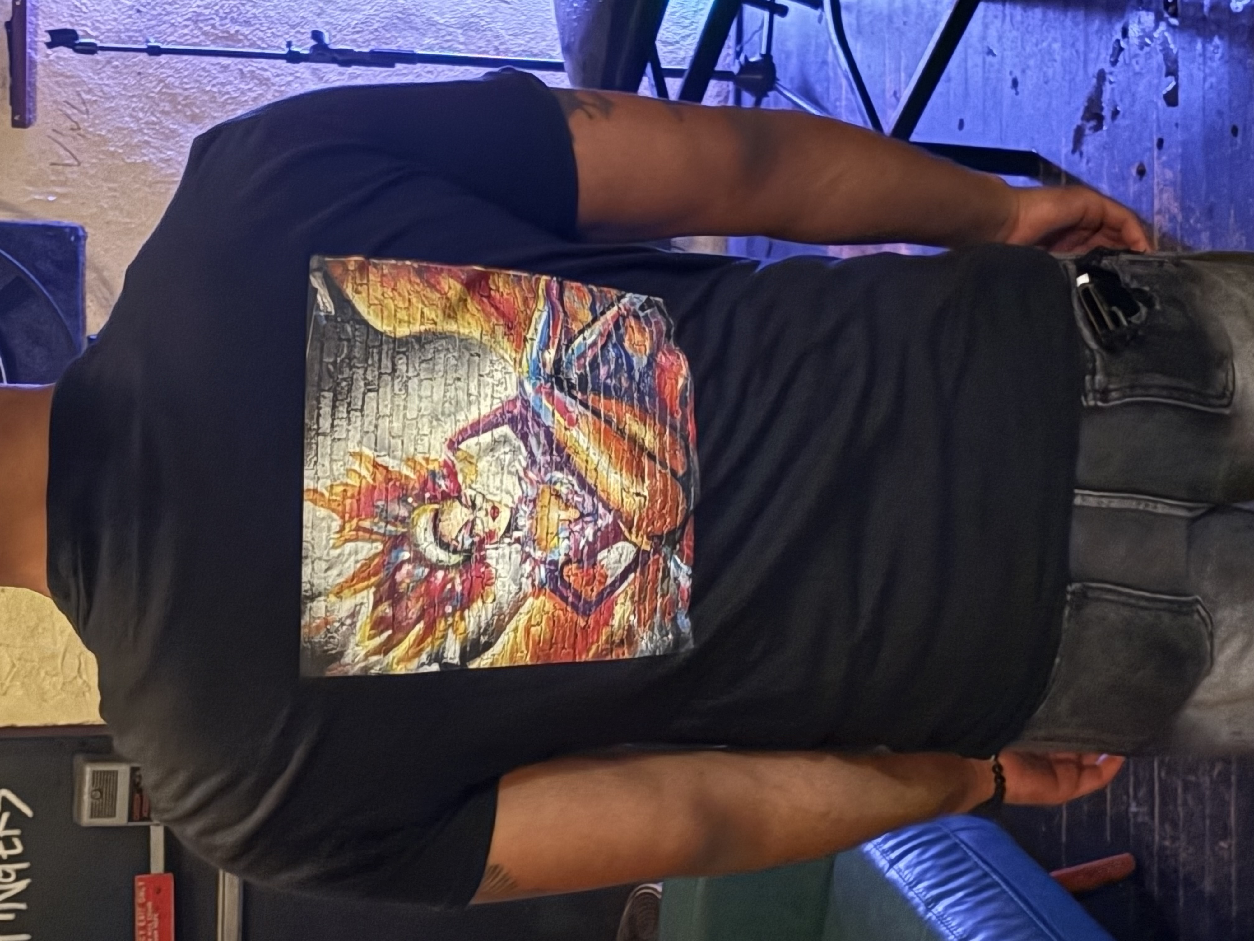 Back of the Phoenix T-shirt.