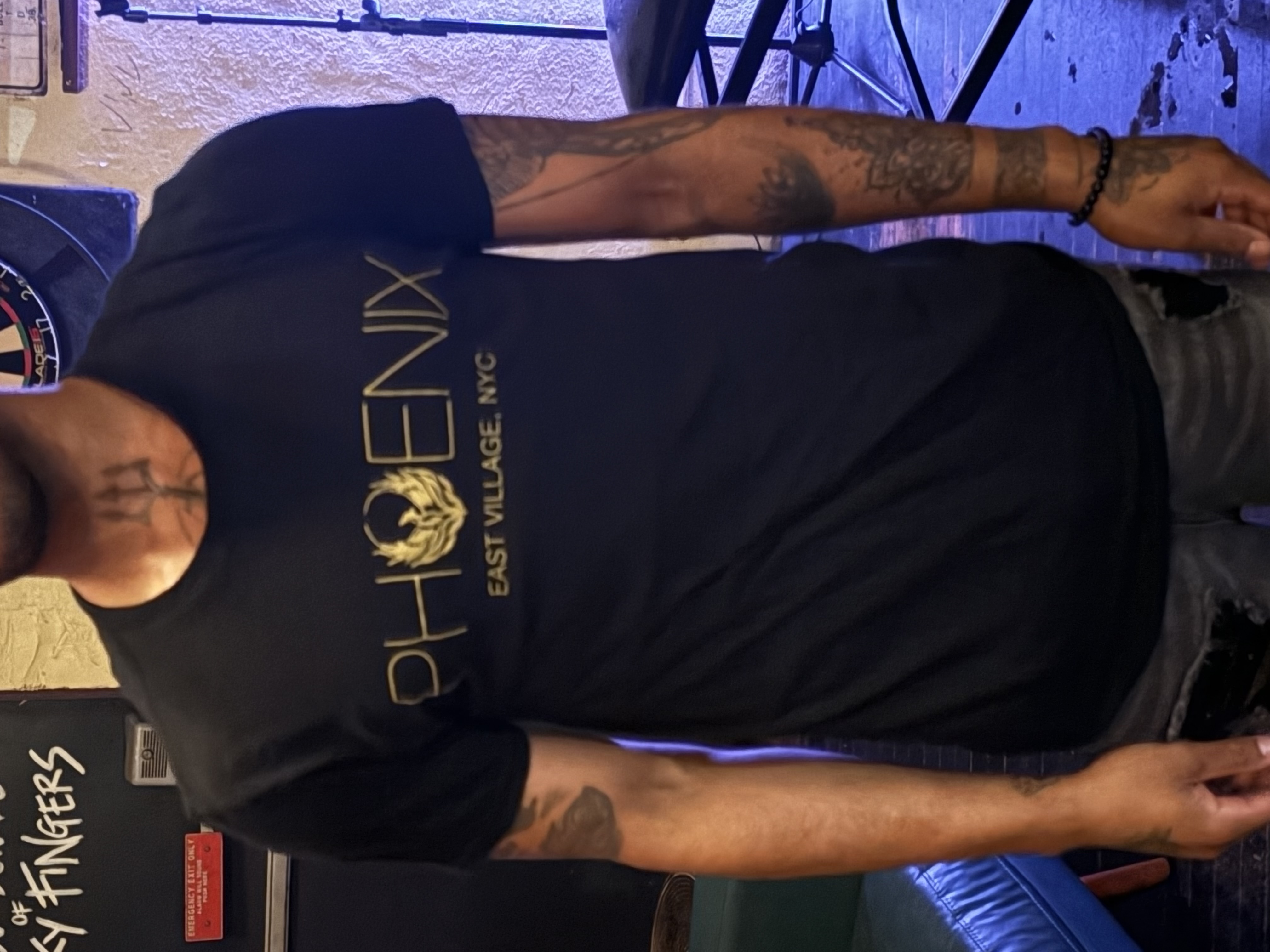 Front of the Phoenix T-shirt.
