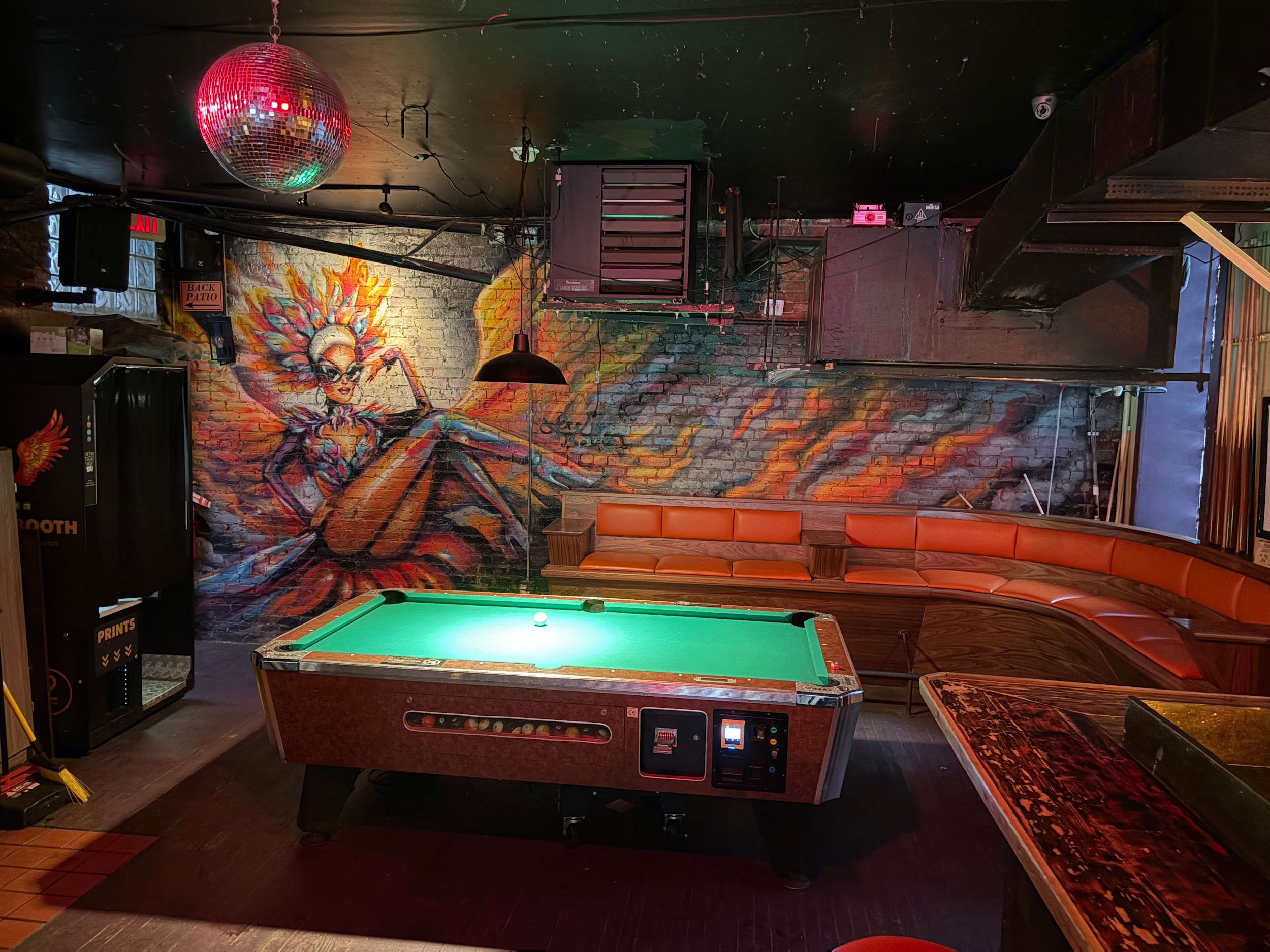 Pool table inside Phoenix.
